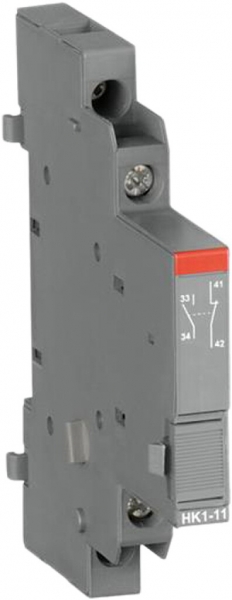Contatto ausiliare ABB HK1-11, 1Ch/1R 4A AC-15, laterale a vite 