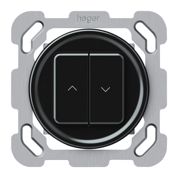 UP-Jalousieaktor KNX origin 2×Tasten schwarz 