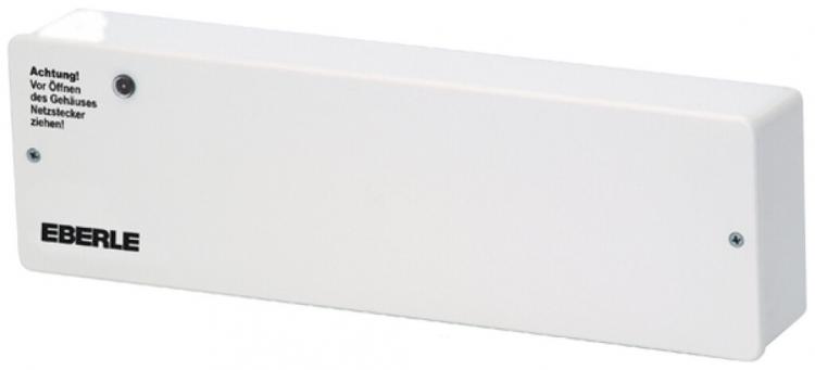 Boîtier à bornes Eberle 0.2…1.5mm² 2A 230V pour thermostat d'ambiance blanc 