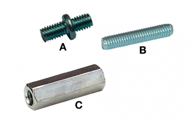 Raccordo doppio filetatto per RSG L20mm M6 