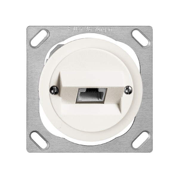 Scatola di raccordo INS JK stand. 1×RJ45 bianco 