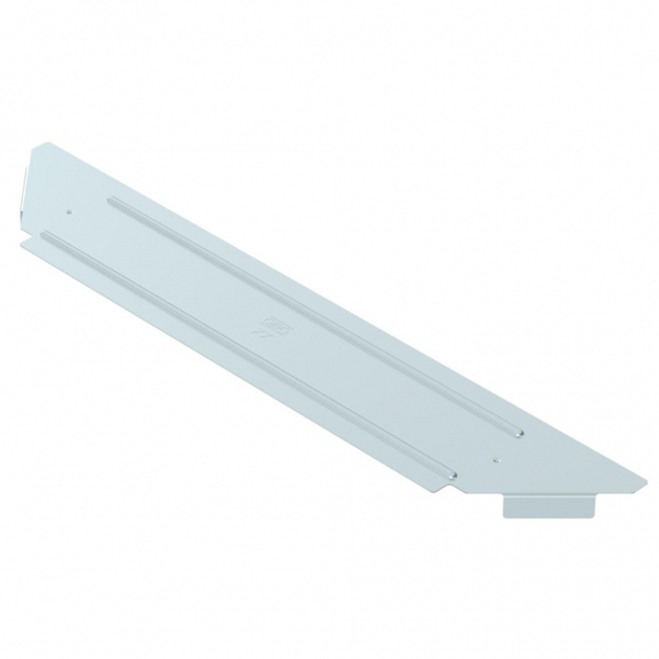 Deckel BET RAAD zu T-Abgang 300mm Stahl bandverzinkt Zink-Aluminium 