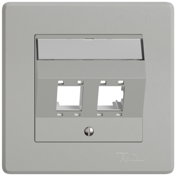 UP-Montageset EDIZIO.liv SNAPFIX® für freenet Kat.5e/6 2× hgu 