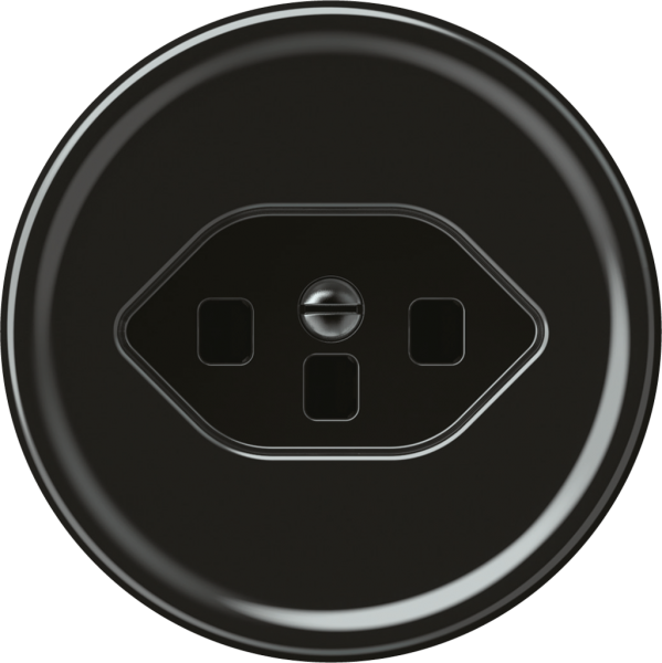 Prise origin 1×type 23 16A 230V 60×60mm noir 