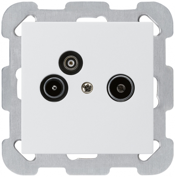 Prise pour antenne ENC R/TV-Données kallysto B 2GHz 19db blanc 