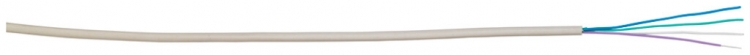 Cavo U72, 1×4×0.8mm senza alogeni grigio Cca 