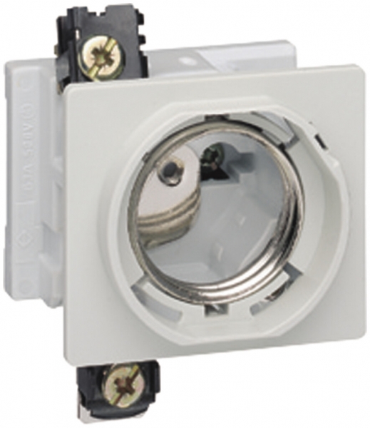 Portafusibile INS Hager DIII 63A copertura frontale tonda prof.INS 44mm SN basso 