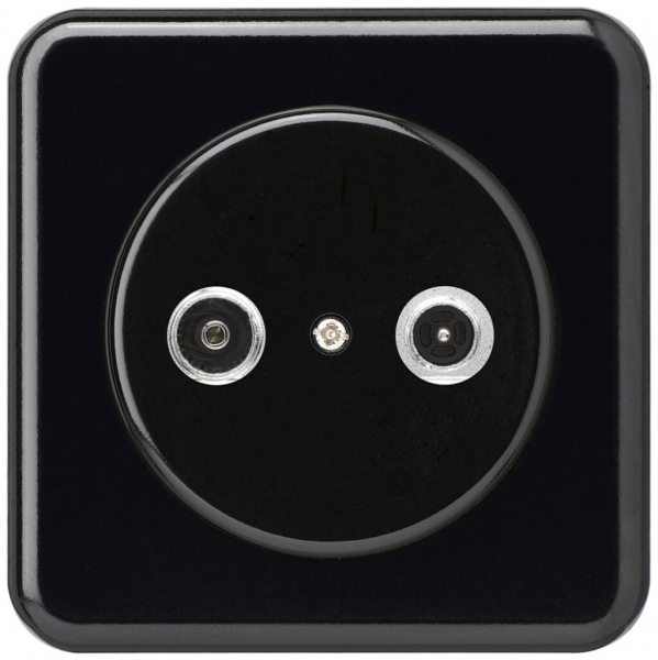 Presa d'antenna INC basico TV-R mont.C 23dB 2GHz nero 