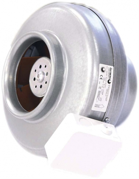 Ventilateur tubulaire Östberg CK 200 A1-v1, 961.2m³/h, 129W, 2633 1/min, Ø200mm 
