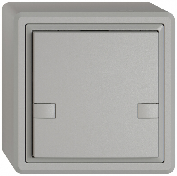 AP-KNX-Taster RGB EDIZIO.liv SNAPFIX® Temperaturfüh.o.LED 1×Taste 2-Tbed.hgu 