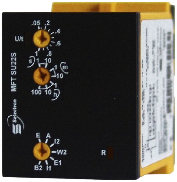Relè multifunzione a tempo MFT 2C, 12VDC, 24…240VAC/DC 