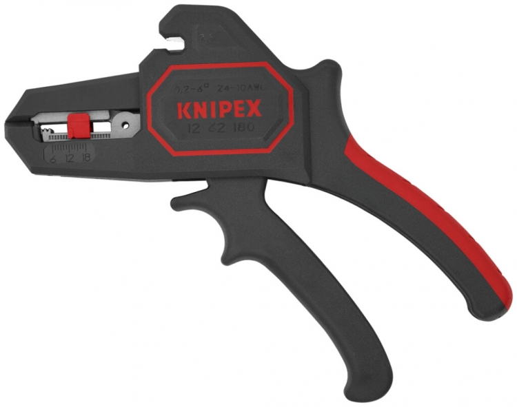 Pince à dénuder automatique KNIPEX 180mm 0.2…6mm² 