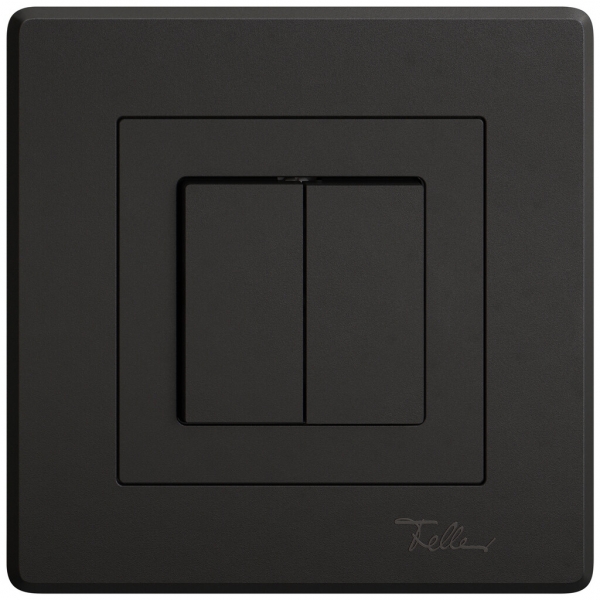 Interruttore/contatto a pulsante INC EDIZIO.liv SNAPFIX® aper.-chiu.+inv.3/1L ne 