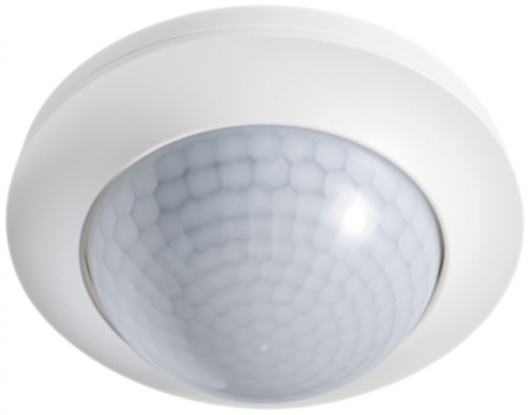 Détecteur de présence ENC ESYLUX PD-C 360i/24 DUO DALI, opale mat 