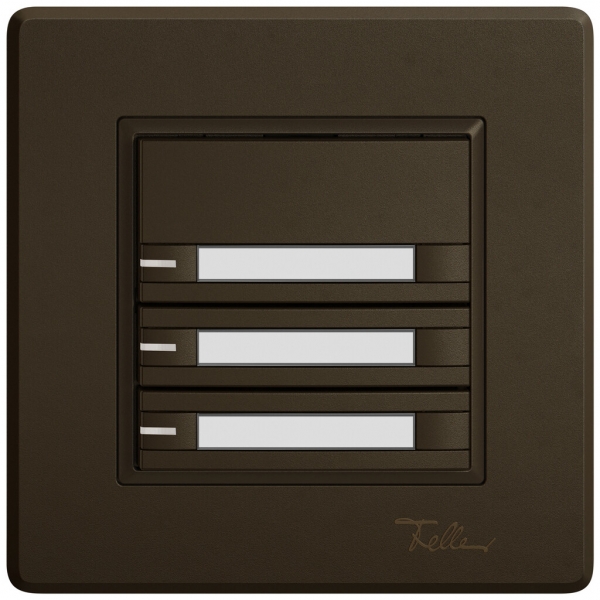 Pulsante KNX RGB INC EDIZIO.liv SNAPFIX® sensore temp.RGB-LED targ.3× com.2T ma 
