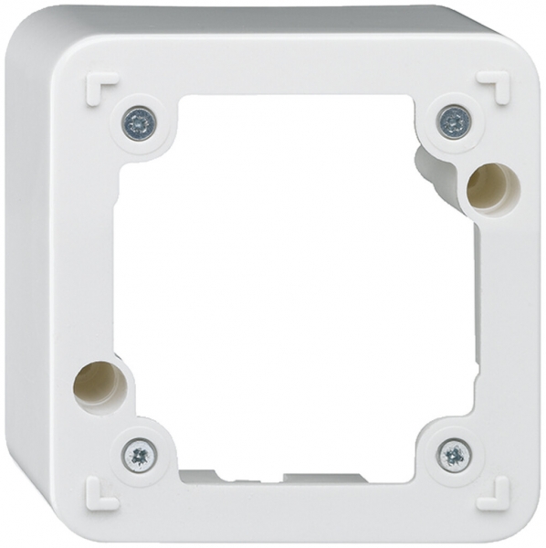 Quadro AP basico 1×1/50mm bianco 