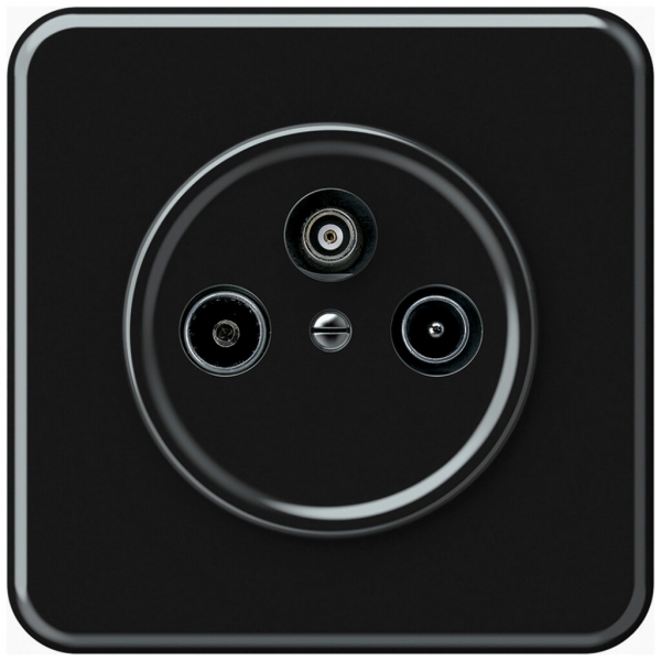 Prise antenne ENC TV-R-SAT origin prise de passage 5.5dB noir 