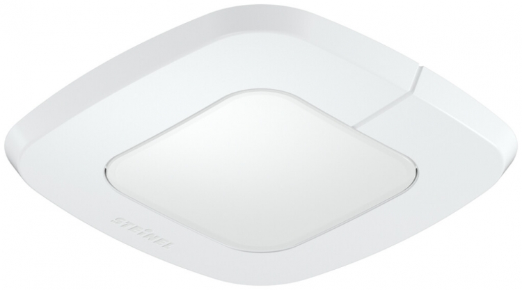 UP-Präsenzmelder Steinel IR Quattro Slim XS V3 KNX, eckig weiss 
