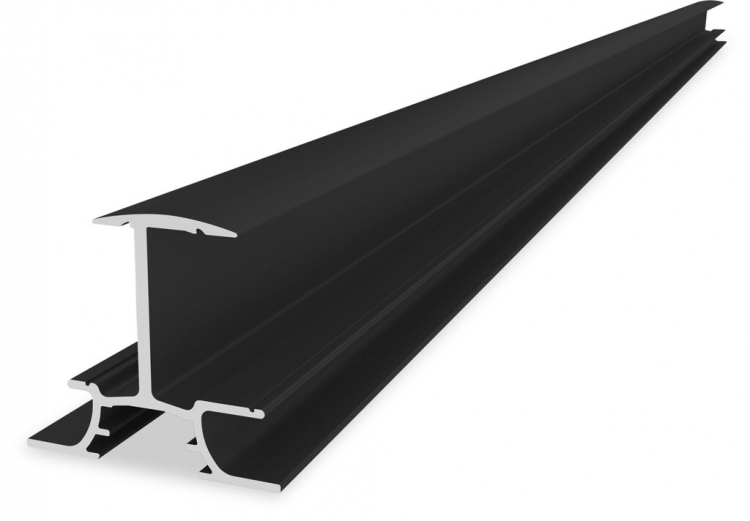 InsertionRail 2.0 - 30; 5.70 m noir  