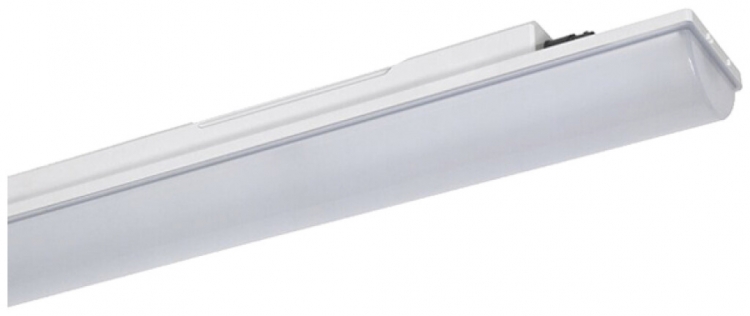 LED-Feuchtraumleuchte DOTLUX HIGHFORCEpc 45W 7580lm 4000K IP66 DV grau 