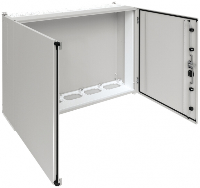 Armoire murale Hager univers porte pleine CP I IP55 1100×1300×275mm RAL 7035 