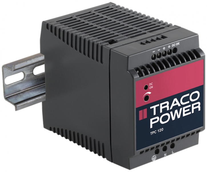 Alimentazione INS Traco TPC 120-124, 120W 5A 24VDC 72×90×110mm 