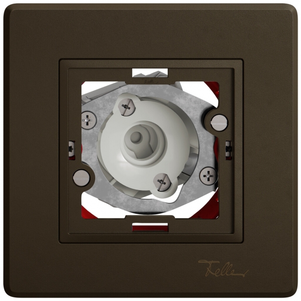UP-Signallampe EDIZIO.liv SNAPFIX® 250V ohne Kalotte ohne Lampe br 