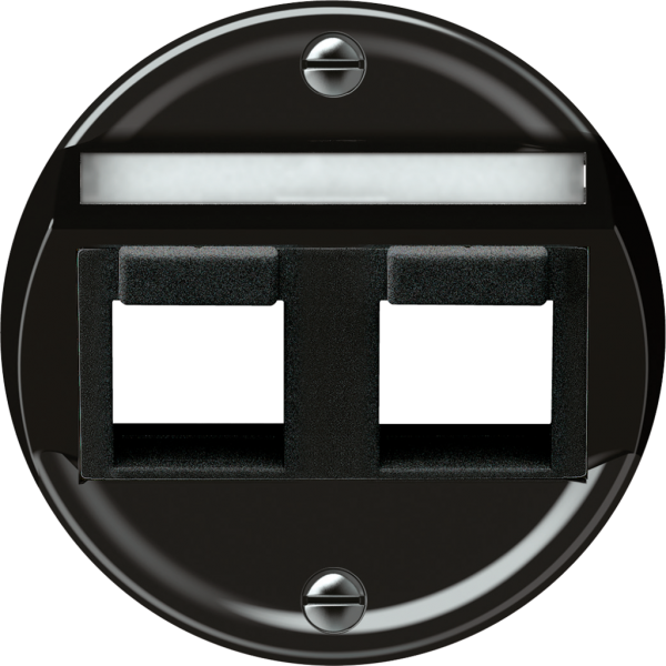 Montageset origin schräg 2×Keystone schwarz 