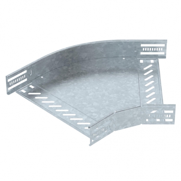 Gomito BET RB 45° 60×300mm acciaio zincato a caldo per immersione 