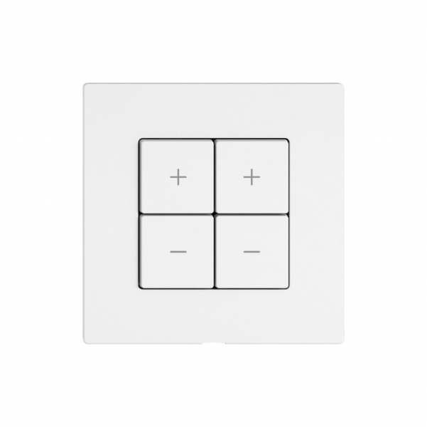 Kit di montaggio EDIZIO.liv Wiser SNAPFIX® p.dimmer 2C 4T bi 