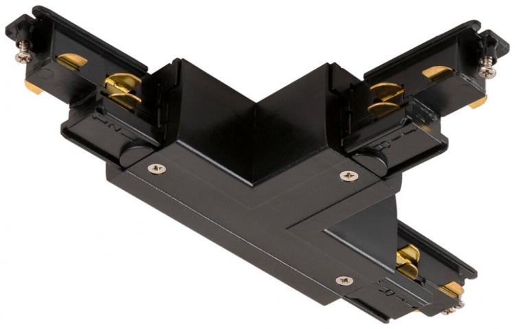 Raccord en T SLV S-TRACK DALI L 7 pôles noir 