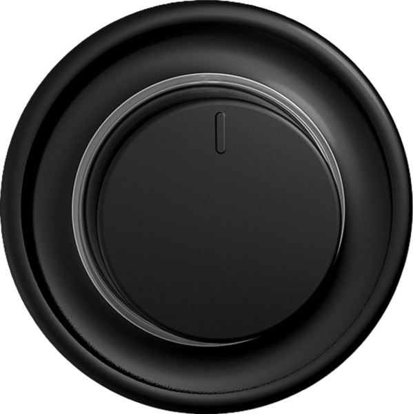 Variateur ENC STANDARDdue 20…300W illuminable coupure de phase descendante noir 