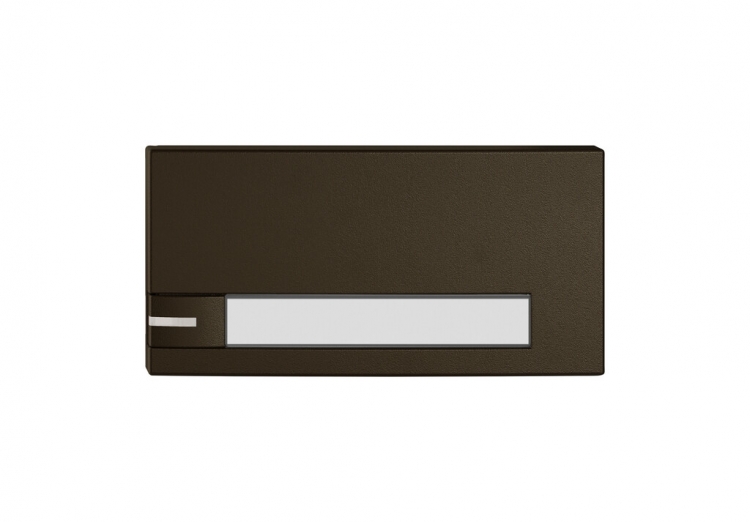 Poussoir 1/2 EDIZIO.liv SNAPFIX® p.KNX&UNI a.LED a.étiquette comm.1touch.br 