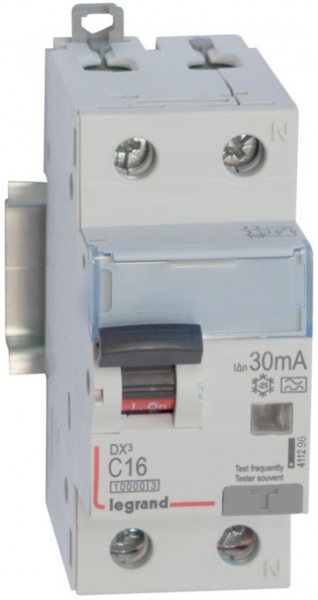 Disgiuntore differenziale Legrand DX3standard 1LN C 16A 10kA 30mA tipo A 
