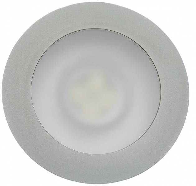Luminaire LED INC sans NIVEAU GU10, 230V sans lampe, blanc, anod. 
