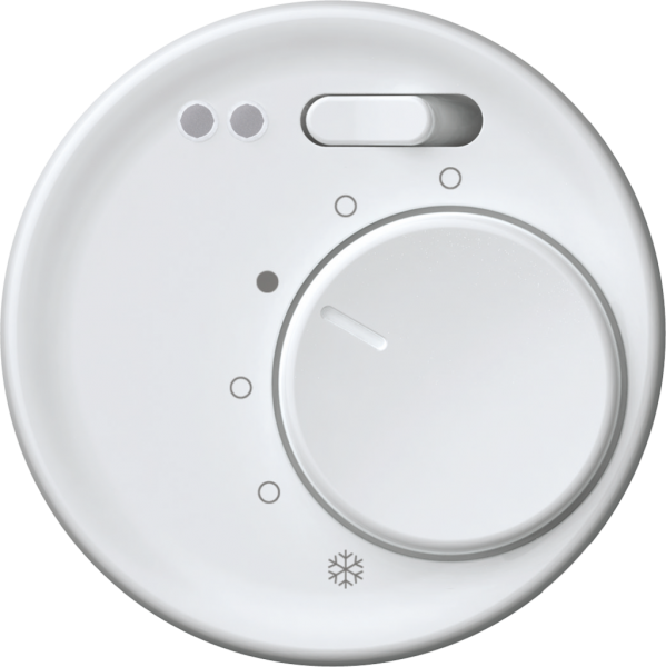 Termostato ambiente origin riscaldamento pavimento 230VAC 5…30°C 10A bianco 