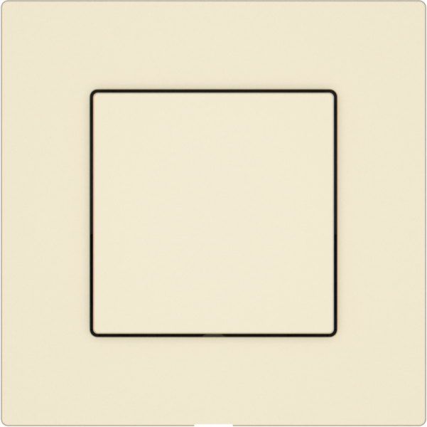 Druckschalter EDIZIO.liv Wiser SNAPFIX® 1 Taste cr 