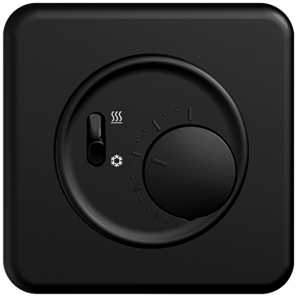 Thermostat d'ambiance ENC STANDARDdue SNAPFIX® inter.chaud/froid 230VAC 50Hz no 
