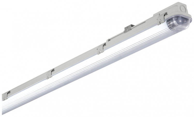 Lampada p.locali umidi Sylvania SYLPROOF G13 1×13W 1550lm 865 IP65 1280×65mm gr 