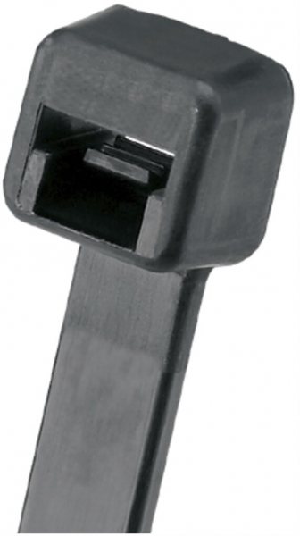 Fascetta PLT H 7.6×368mm, PA 12, resistente ai raggi UV, nero 