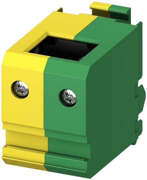 Morsetto d.protezione ABB SMISSLINE TP p.zoccolo supplementare 95mm²verde/giallo 