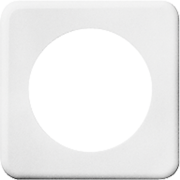 Abdeckplatte I 58mm weiss 