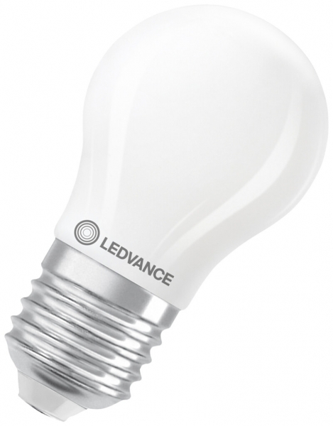 Lampada LED LEDVANCE CLASSIC P E27 1.8W 250lm 827 REG opaco Ø45×80mm 