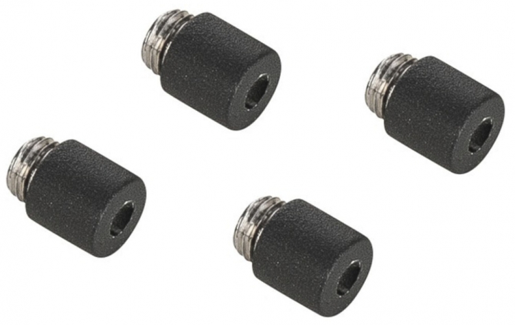 Distanziatore SLV per lampada a muro ENOLA OUT, Ø10×14mm, nero, 4 pezzi 