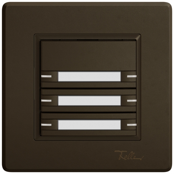 Pulsante KNX RGB INC EDIZIO.liv SNAPFIX® sensore temp.RGB-LED targ.6× com.1T ma 