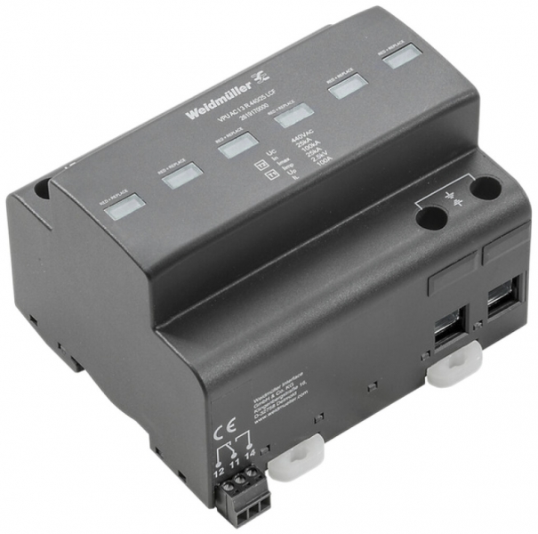 Parasurtension Weidmüller VPU AC I 3 R 440/25 LCF 
