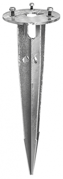 Tirante d'ancoraggio ESYLUX per paletto lumininoso ALVA GROUND SPIKE Ø170mm 