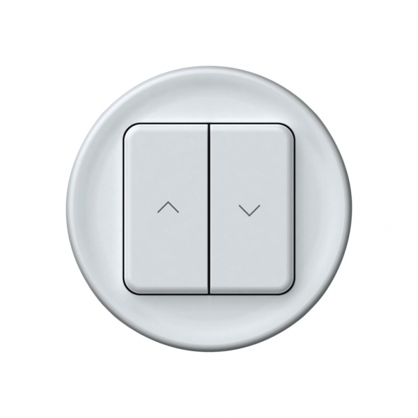 Frontset origin Schutzabdeckung für KNX-Storentaster 2× weiss 
