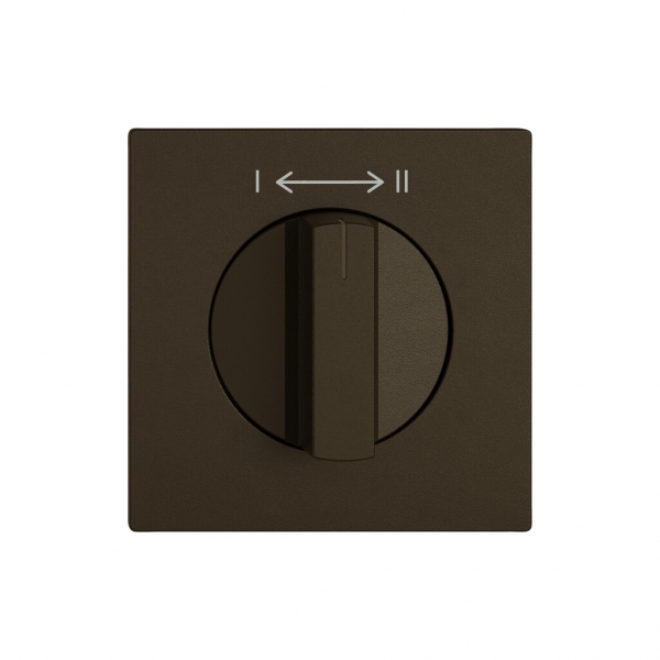 Kit di montaggio EDIZIO.liv SNAPFIX® p.pulsante girevole manop.1 → ← 2 ma 