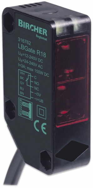 Reflexions-Lichtschranke BBC Bircher LBGate R18 
